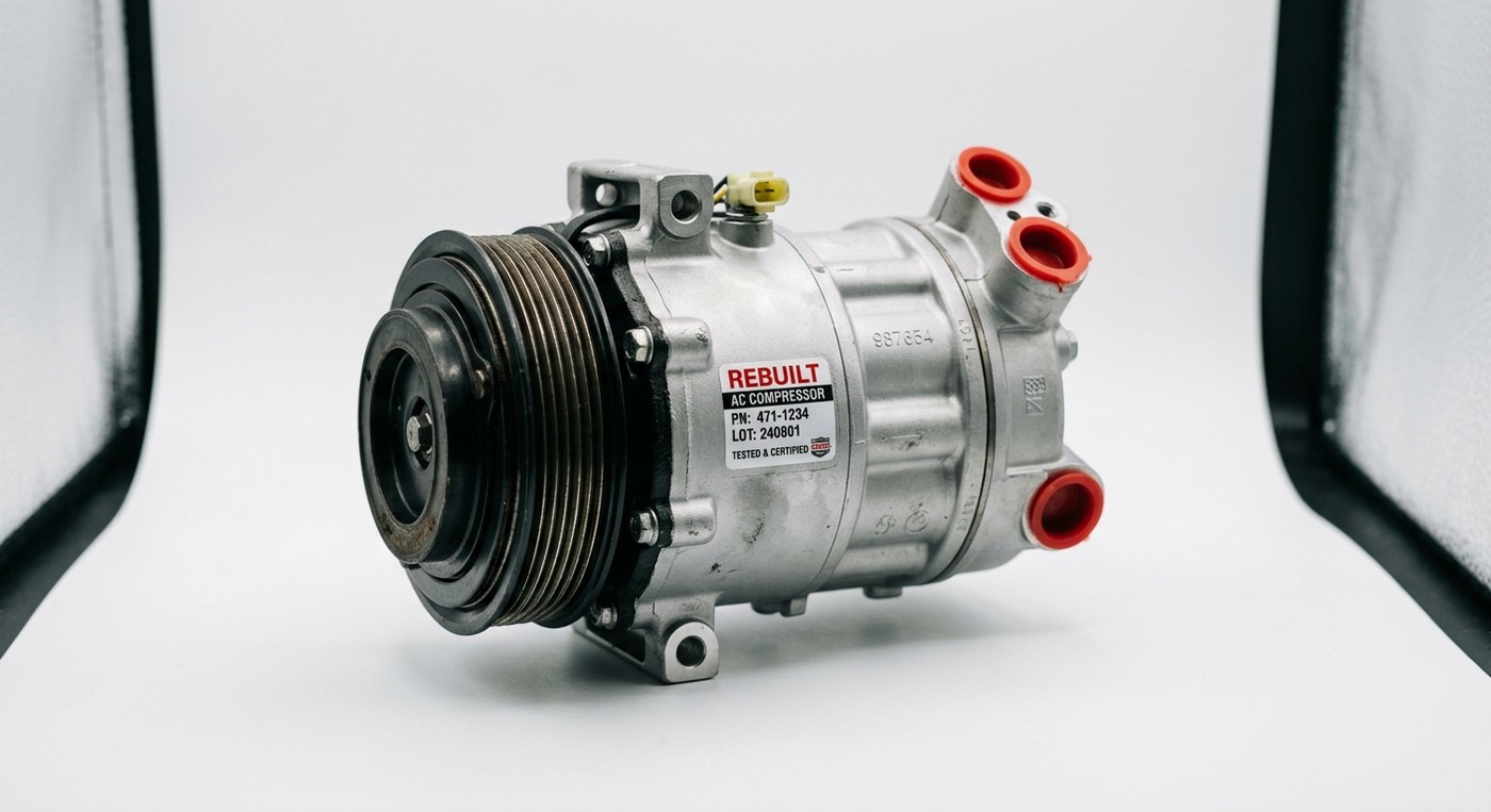 アクア NHP10 リビルトエアコンコンプレッサー 展開図