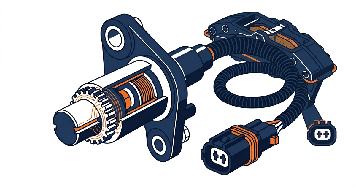 CR-V（RD5 / RD4 / RD7） ABSセンサー（ホイールスピードセンサー） 展開図