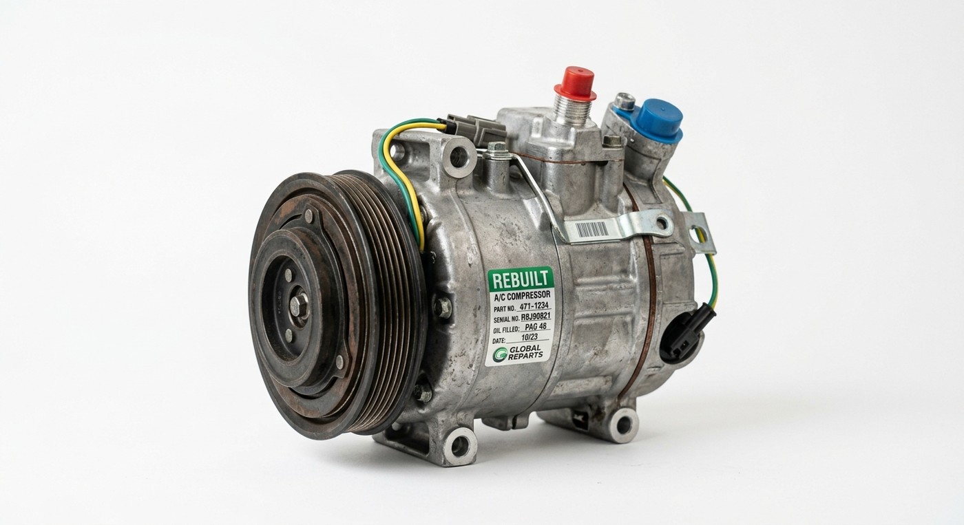 フリード GB3 リビルトエアコンコンプレッサー 展開図