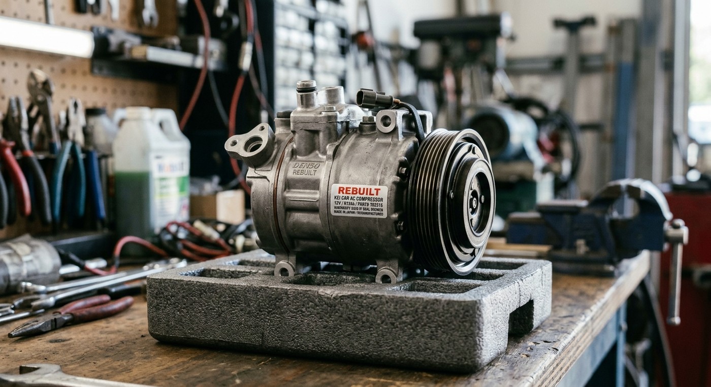 ムーヴ L175S リビルトエアコンコンプレッサー 展開図