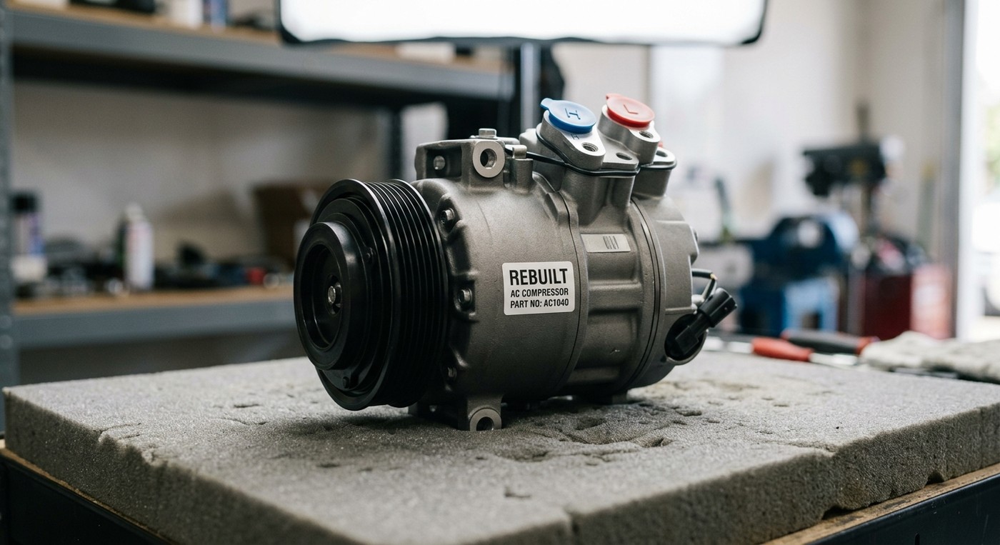 ヴォクシー ZRR80W リビルトエアコンコンプレッサー 展開図