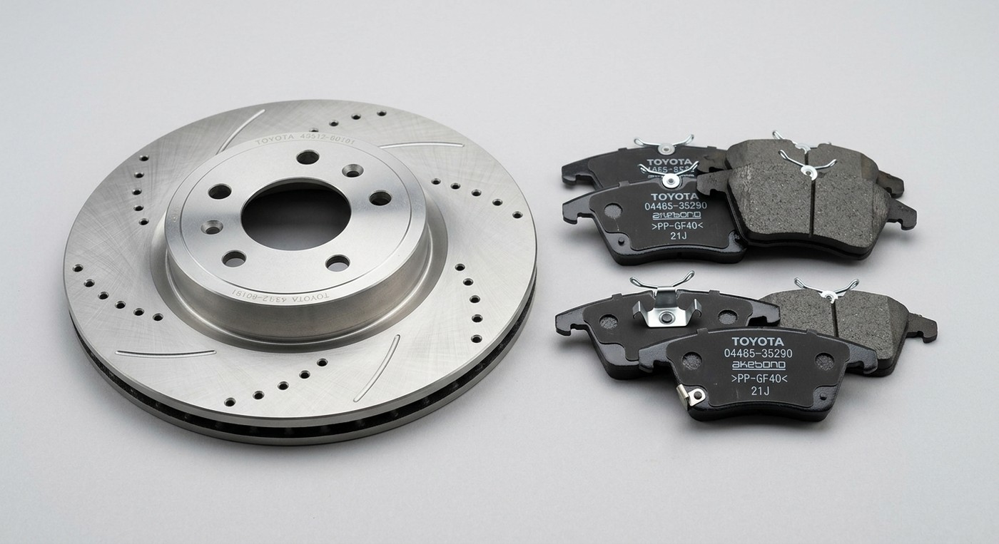 ランドクルーザー プラド150 ブレーキパッド・ローター（純正品）